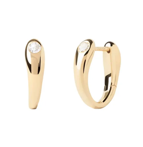 PDPAOLA Cercei atemporali placați cu aur Serena AR01-E72-U