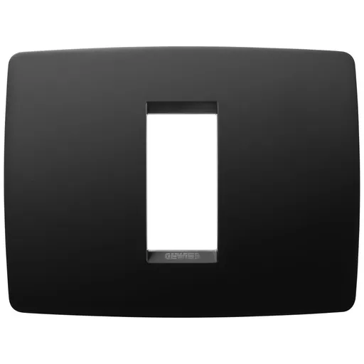 Rama ornament 1modul Gewiss Chorus One GW16101TN, negru toner