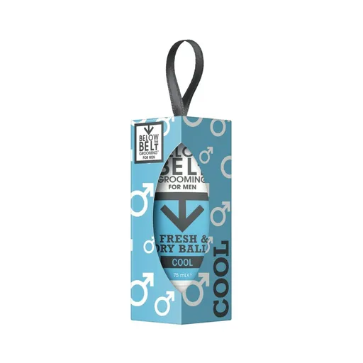 Below the Belt Gel pentru igiena intimă în ambalaj cadou Cool (Fresh & Dry Balls) 75 ml