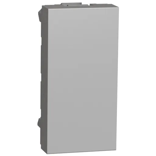Tasta falsa 1 modul Schneider Noua Unica NU986530, aluminiu