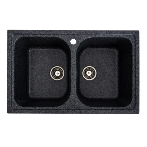 Chiuveta de Bucatarie Elefant Premium Equatoria, Grafit, 785x490 mm