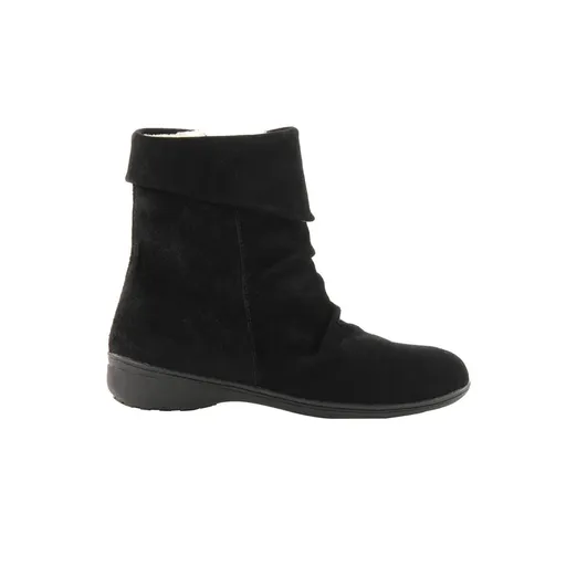 Ghete joase din piele cu fermoar