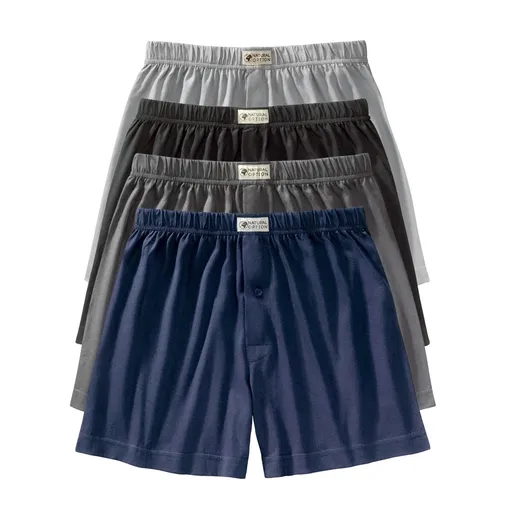 Set de 4 pantaloni scurți uni