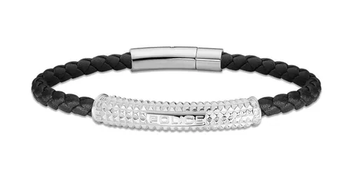Police Brățară atemporală din piele Hardware PEAGB2214901