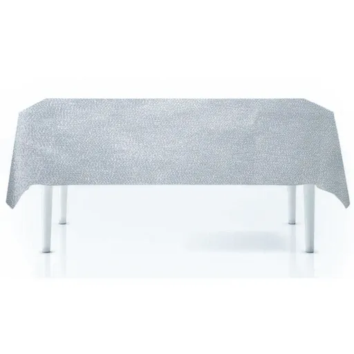 Fată de masă de Crăciun Silver, 140 x 240 cm