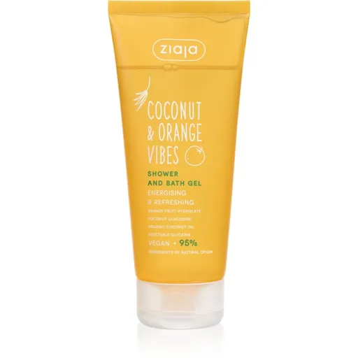 Ziaja Coconut & Orange Vibes gel de dus si baie 200 ml
