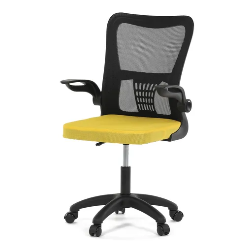 Scaun de birou Autronic KA-K2006 YEL, galben, galben