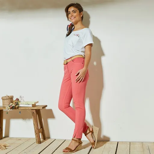 Pantaloni 7/8 skinny stretch