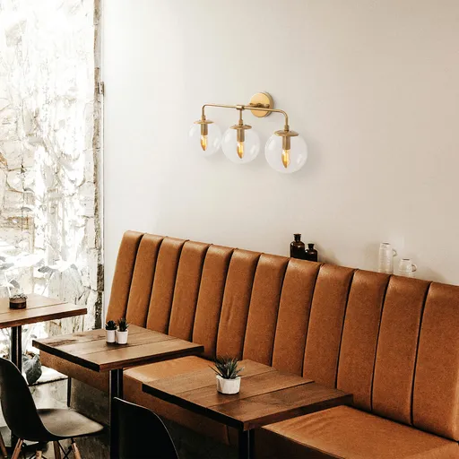 Aplica de perete, Opviq, 942FLG2171, Auriu