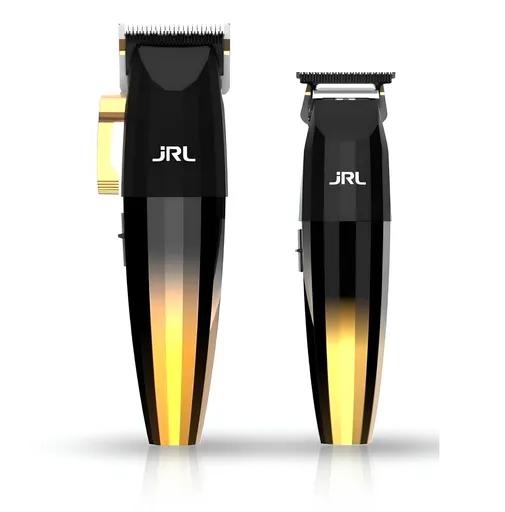 Set Combo JRL - Masina de Tuns + Masina de Contur - F2020T - Gold - Fara Fir