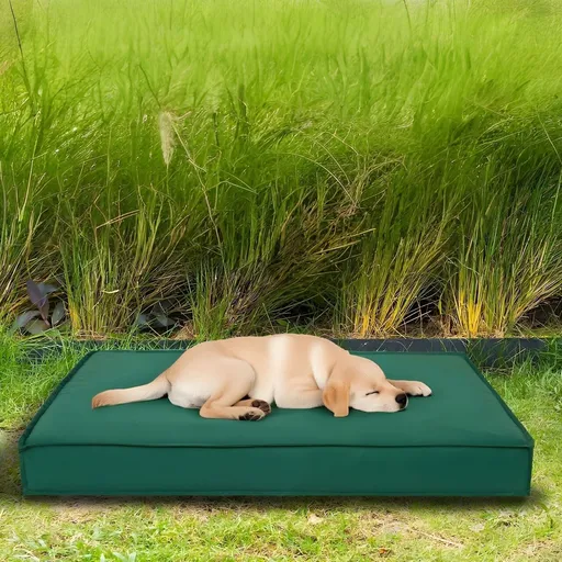Pat pentru animale de companie, Paws & Whiskers, Eva Garden Dog XL, Material exterior: 100% poliester, Verde