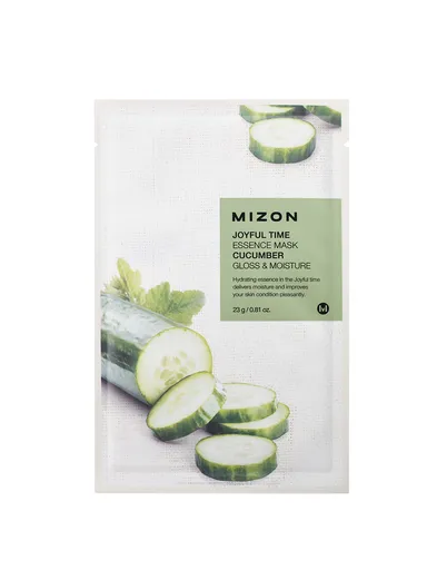 Mizon Mască 3D cu castravete pentru piele radiantă și hidratată Joyful Time (Essence Mask Cucumber) 23 g
