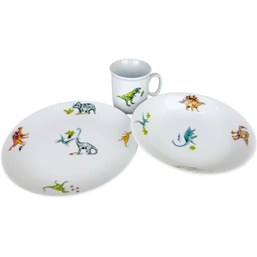 Set de masă pentru copii din 3 pieseThun Dinozauri