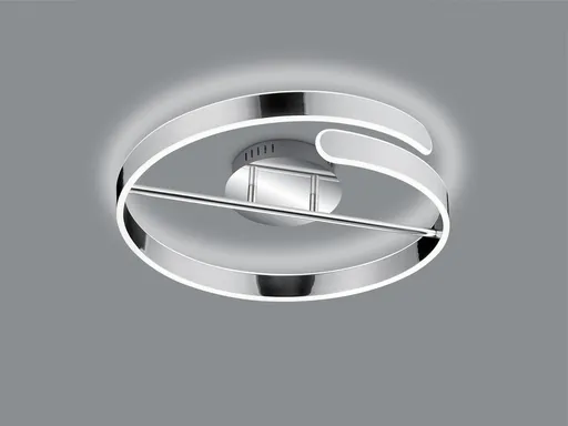 Plafoniera Parma, RL, 50x13.5 cm, 37W, 1x SMD, metal, argintiu