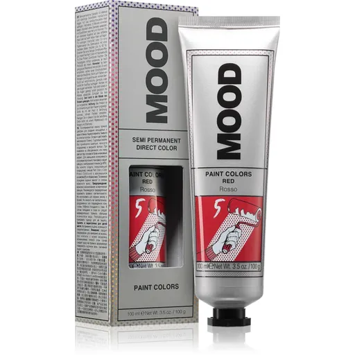 MOOD Paint Colors vopsea de păr semipermanentă culoare Red 100 ml