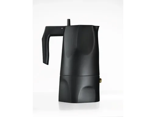 Aparat pentru espresso Ossidiana, negru, diam. 12 cm - Alessi