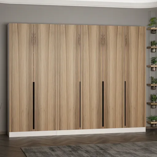 Cuier de perete, Hanah Home, Noah, 270x210x35 cm, Maro