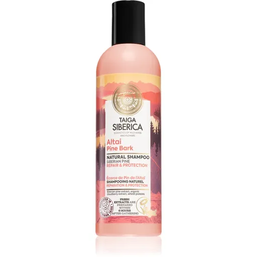 Natura Siberica Taiga Siberica Altai Pine Bark șampon regenerator pentru par deteriorat 270 ml