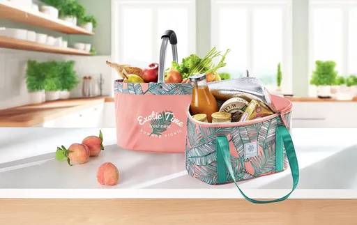 Coș pliabil + geantă frigorifică