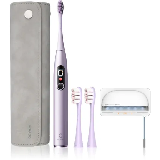 Oclean X Pro Digital Set set pentru igienă dentară Purple