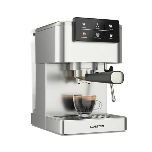 Klarstein Mașină de cafea SteelPresso cu portafiltru, Compact, 20 bar