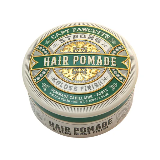 Captain Fawcett Pomadă de păr pentru strălucire și fixare puternică Strong (Hair Pomade) 100 g