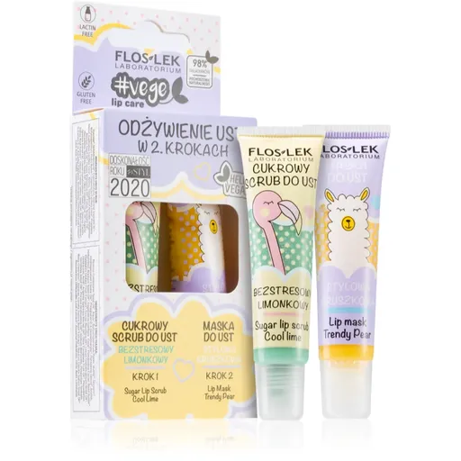FlosLek Laboratorium Vege Lip Care set îngrijire buze