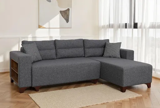 Coltar, Atelier del Sofa, 752EST1369, Frame: 70% HORNBEAM/30% MELAMINE COATED CHIPBOARD, Gri