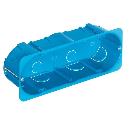 Doza aparataj 5-7 module incastrata in gips-carton Vimar Neve Up V71706, albastru