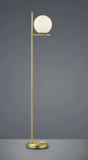 Lampadar Pure, TRIO, 25x150 cm, 28W, 1x E14, metal, bronz mat/alb