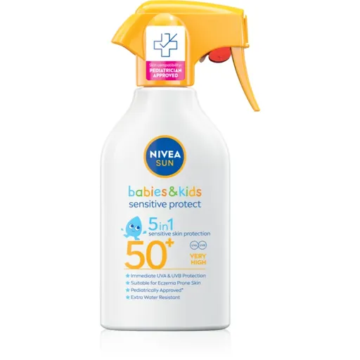 NIVEA SUN Babies & Kids spray pentru protectie solara pentru copii SPF 50+ 270 ml