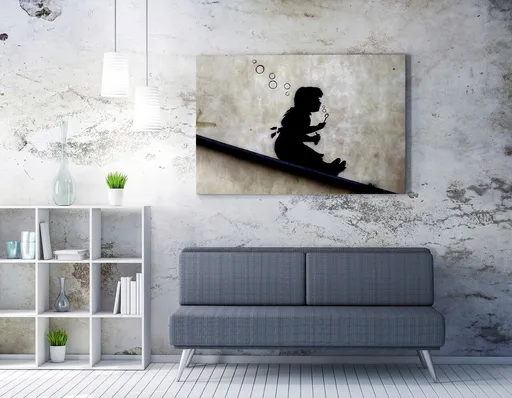 Tablou decorativ, WY125 (70 x 100), Canvas imprimat, Multicolor