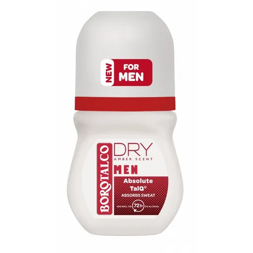 Borotalco Deodorant cu bilă Men Dry Amber (Deo Roll-On) 50 ml