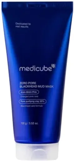 Medicube Mască exfoliantă pentru ten gras Zero Pore (Blackhead Mud Mask) 100 g