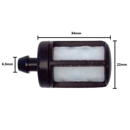 Filtru Benzina Drujba Stihl - 6.3mm - capacitate mare