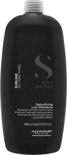 Alfaparf Milano Șampon de păr detoxifiant Semi Di Lino Sublime (Detoxifying Low Shampoo) 1000 ml
