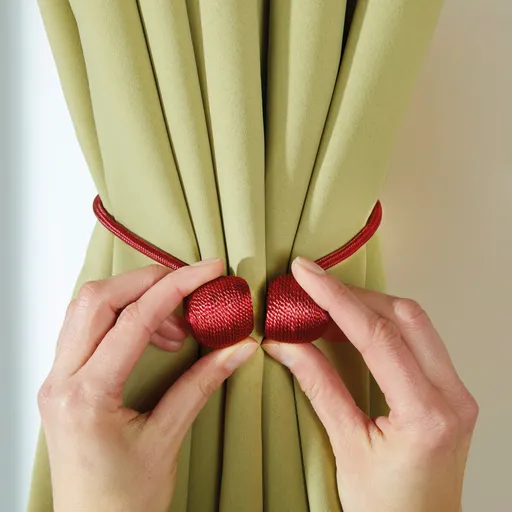 Cortina de colectare titular cu magnet set de 2