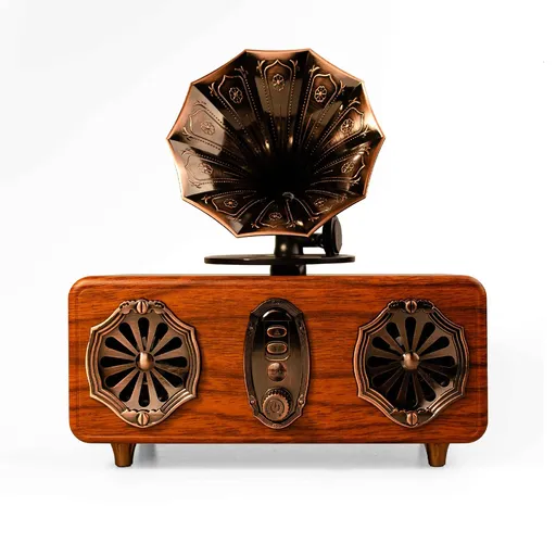 Boxa portabila cu radio Bluetooth Ashu AS36, 2x5W, 1800mAh, Pana la 10 m, Pana la 6-8 h, TWS, card TF, USB, AUX, FM, Мaro