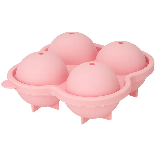 Formă pentru bile de gheață, roz, roz