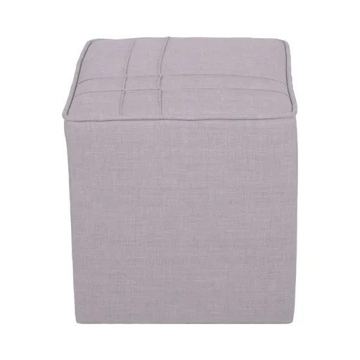 Taburet, Atelier del Sofa, 558ZEN1369, Lemn de brad, Gri