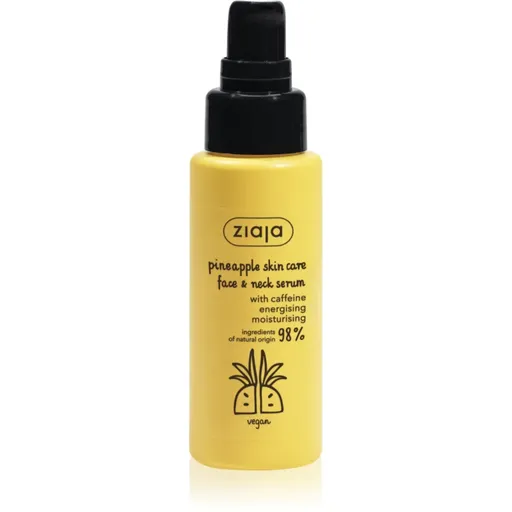 Ziaja Pineapple ser energizant pentru față și gât 50 ml