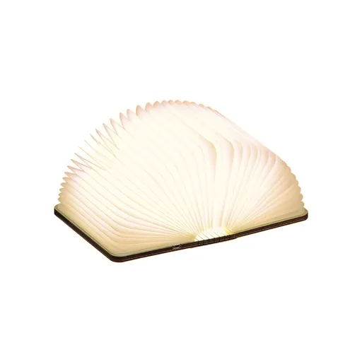 Lampă pliabila "Smart Book" mini, nuc - Gingko