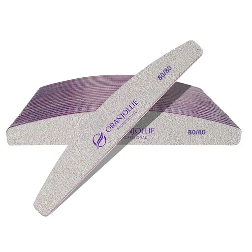 Pile Unghii forma D Oranjollie 80/80, Set 25 buc