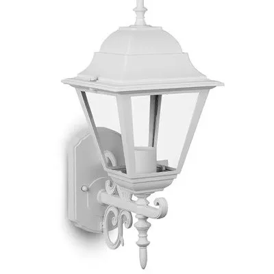 Corp iluminat montaj perete E27 IP44 - alb mat V-TAC SKU-7522