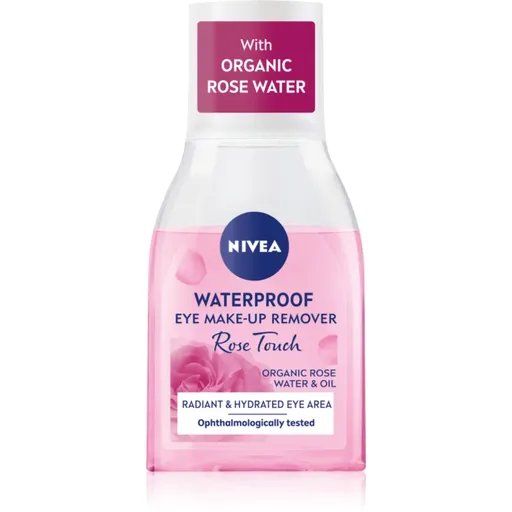 NIVEA Rose Touch demachiant in doua faze pentru ochi 100 ml