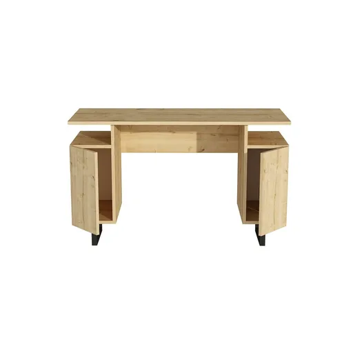 Set scaune 4 piese, Hanah Home, Rubi, Gri/Negru