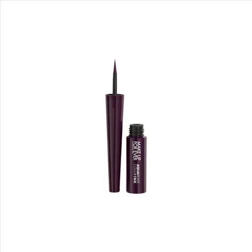 Make Up For Ever Liner de ochi lichid Aqua Resist Color Ink (Eyeliner) 2 ml 04 Matte Plum