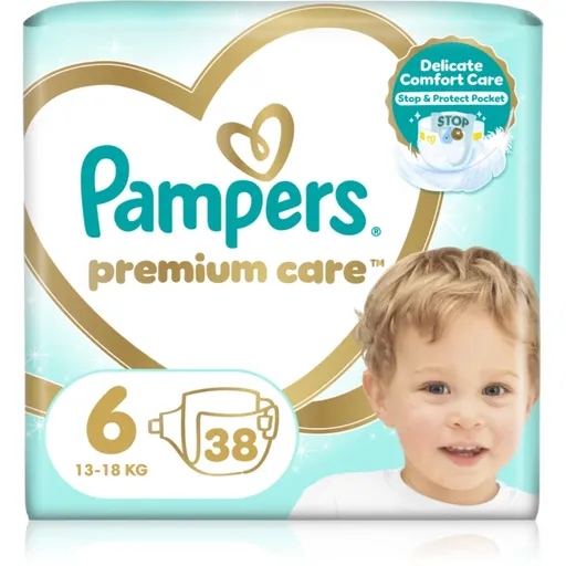 Pampers Premium Care Size 6 scutece de unică folosință 13-18 kg 38 buc