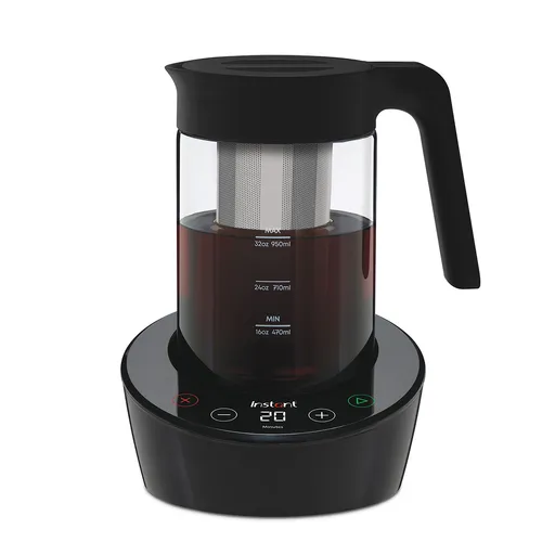 Instant Pot Cold Brewer 140624501EU, 600W, 950 ml, FlashExtract, 5 până la 30 min extracție, Ecran tactil, fără BPA/PFOA/PTFE, Negru