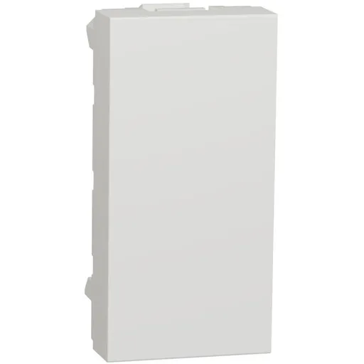 Tasta falsa 1 modul Schneider Noua Unica NU986518, alb